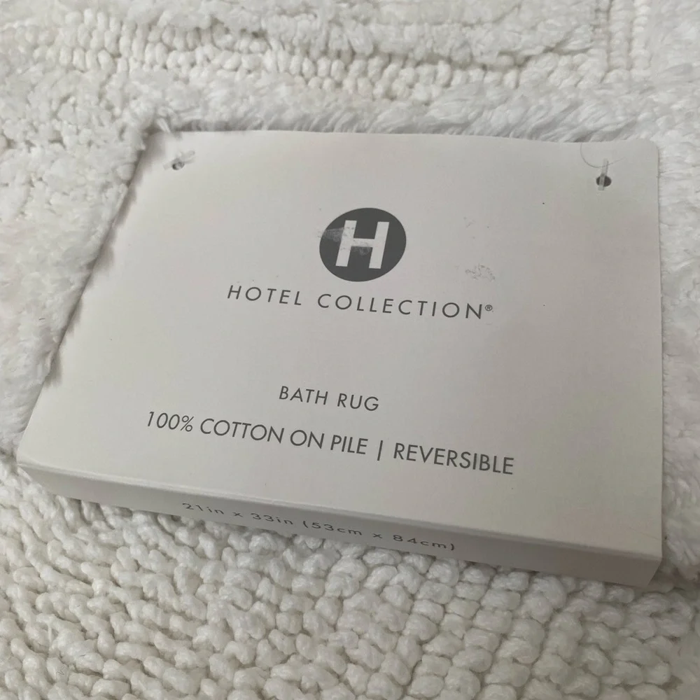 Hotel Collection Bath Rug 21x33 inches